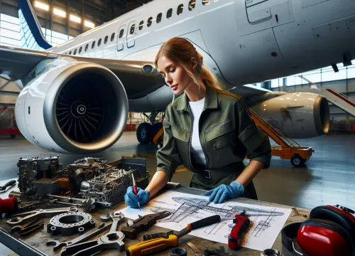 Image that illustrates Flight Engineer Salary – Education, Tasks & Career