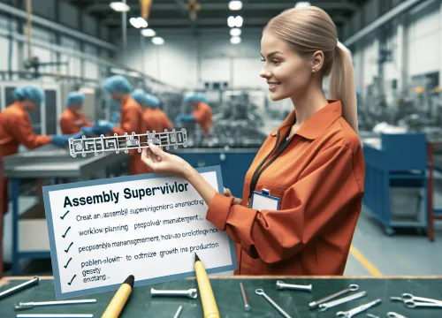 Image that illustrates Salary Supervisor in Assembly – Education, Tasks & Career