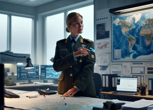 Image that illustrates Lieutenant Colonel Salary in the Defense Forces – Education, Tasks & Career
