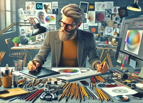 Image that illustrates Designer Salary – education, tasks & career