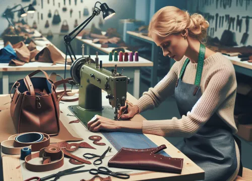Bild som illustrerar Väskmakare lön – utbildning, arbetsuppgifter & karriär