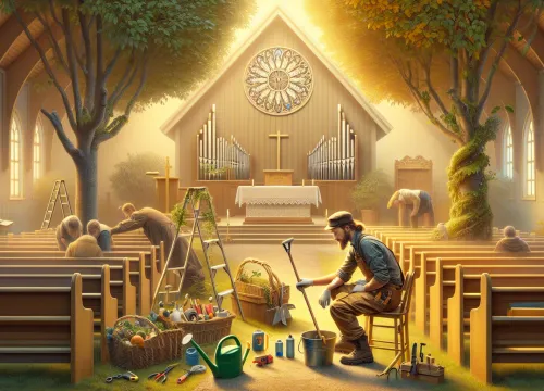 Bild som illustrerar Lön Vaktmästare, kyrka – utbildning, arbetsuppgifter & karriär
