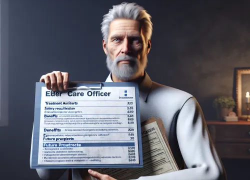 Image that illustrates Salary for Older Care Case Officers – education, tasks & career