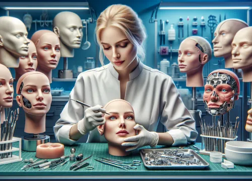 Image that illustrates Facial Prosthetist Salary – Education, Tasks & Career
