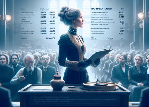 Image that illustrates Auctioneer Salary – education, tasks & career