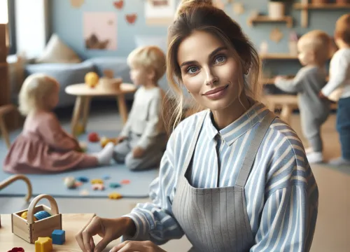 Bild som illustrerar Barntimmeledare lön – utbildning, arbetsuppgifter & karriär