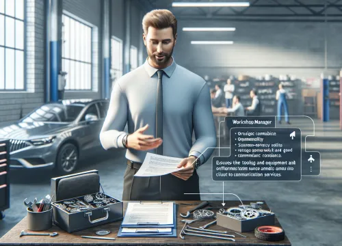Image that illustrates Car Workshop Manager Salary – Education, Tasks & Career