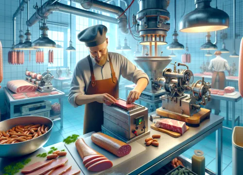 Image that illustrates Salary Meat Processor Worker in Manufacturing – Education, Tasks & Career