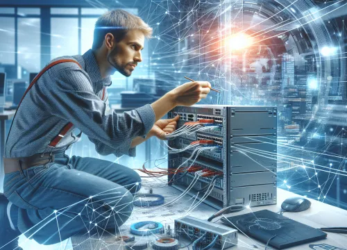 Bild som illustrerar Lön Datakonsult inom nätverk – utbildning, arbetsuppgifter & karriär
