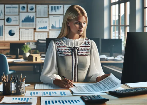 Image that illustrates Drätselkamrer salary – education, tasks & career