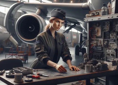 Image that illustrates Aviation Machine Operator Salary – Education, Tasks & Career