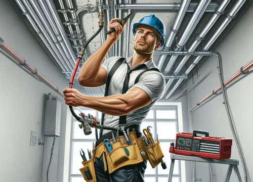 Image that illustrates Sprinkler Installer Salary – Education, Tasks & Career