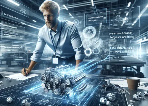 Image that illustrates Salary Project Manager – development of new vehicles and engines – education, tasks & career