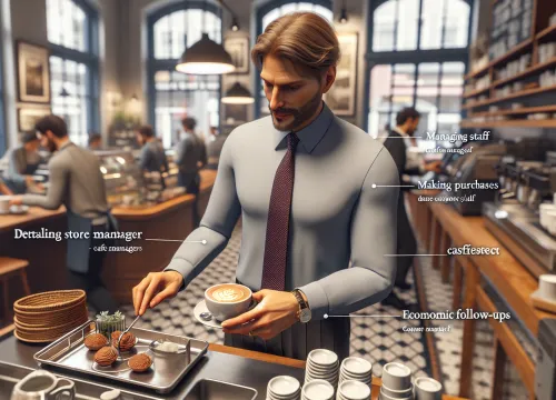 Bild som illustrerar Lön Caféföreståndare – utbildning, arbetsuppgifter & karriär
