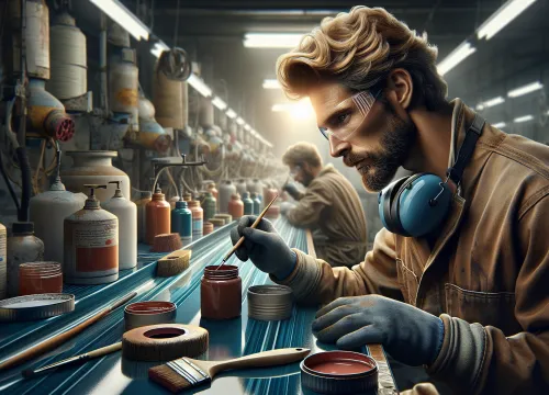 Image that illustrates Enamel Worker in Painting – Education, Tasks & Career