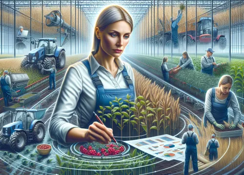 Image that illustrates What does a farm manager within crops do? – Tasks and work environment