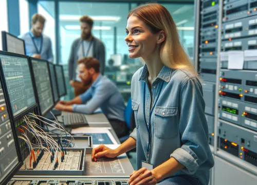 Image that illustrates Salary for telecommunications operations engineer – education, tasks & career