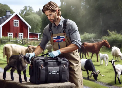 Bild som illustrerar Lön Distriktsveterinär – utbildning, arbetsuppgifter & karriär