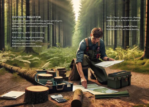 Image that illustrates Salary for Distriktsjägmästare – education, tasks & career