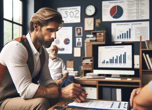 Image that illustrates Salary Coach, psychologist – education, tasks & career