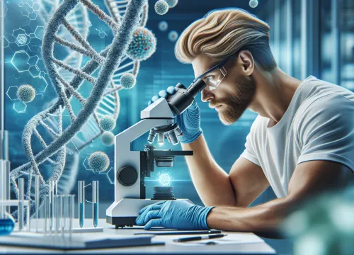 Bild som illustrerar Lön Biofysiker – utbildning, arbetsuppgifter & karriär