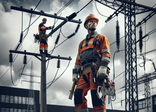 Image that illustrates Salary Line Repairer, electrical power – education, tasks & career