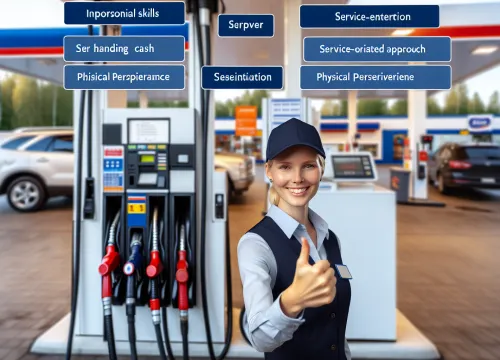 Image that illustrates Gas Station Attendant Salary – Education, Tasks & Career