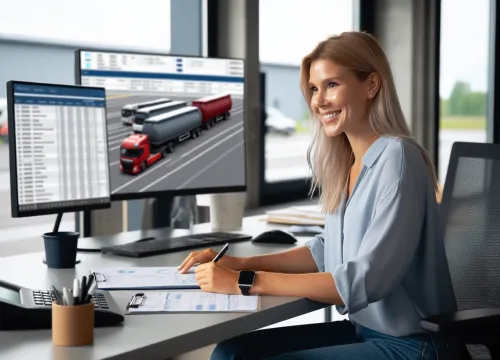 Image that illustrates Road Freight Assistant Salary – Education, Tasks & Career