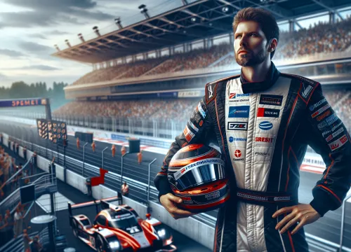 Image that illustrates Race Car Driver salary – education, job tasks & career