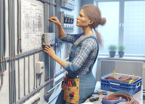 Image that illustrates Electric Installation Assembler Salary, Education, Tasks & Career