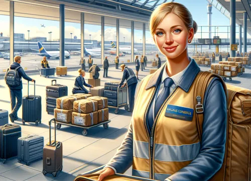 Image that illustrates Baggage Handler Salary – Education, Tasks & Career
