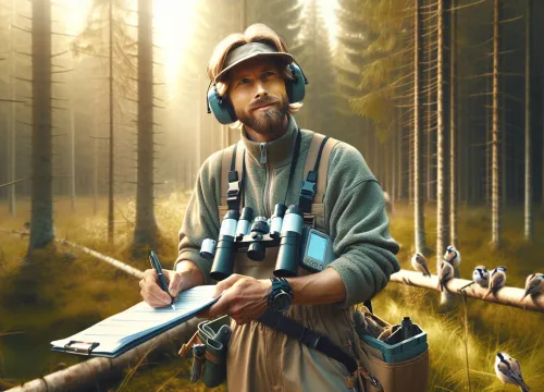 Image that illustrates Bird Surveyor salary – education, tasks & career