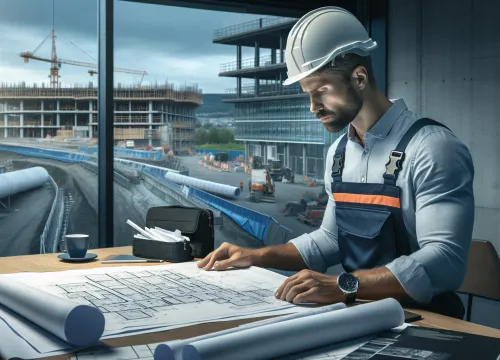 Image that illustrates Salary Construction Engineer in Building and Civil Engineering – Education, Tasks & Career