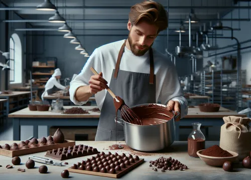 Bild som illustrerar Chocolatier lön – utbildning, arbetsuppgifter & karriär