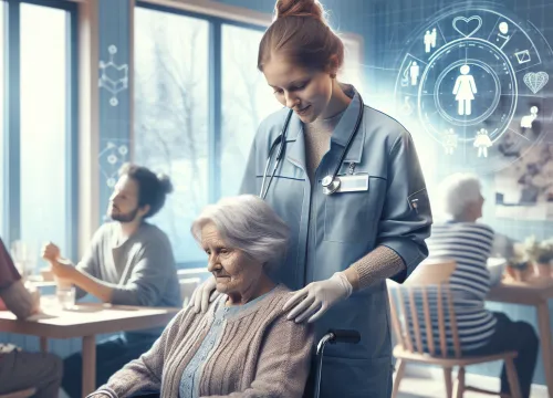 Bild som illustrerar Lön Vårdare, funktionshindrade – utbildning, arbetsuppgifter & karriär