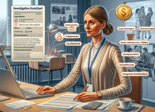 Image that illustrates Investigation Assistant Salary in Social Services – Education, Tasks & Career