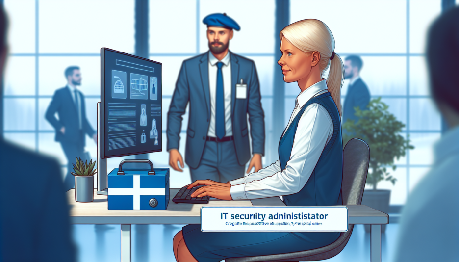 Image representing the profession of Security Administrator, IT
