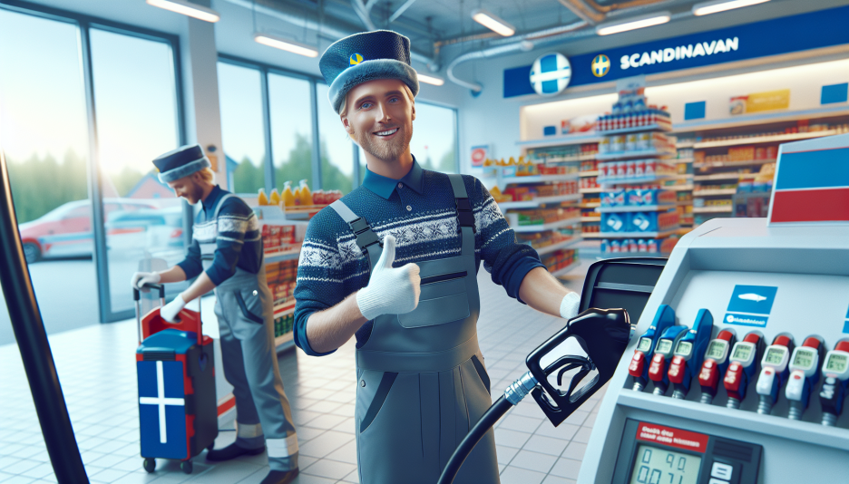 Image representing the profession of Gas station workers