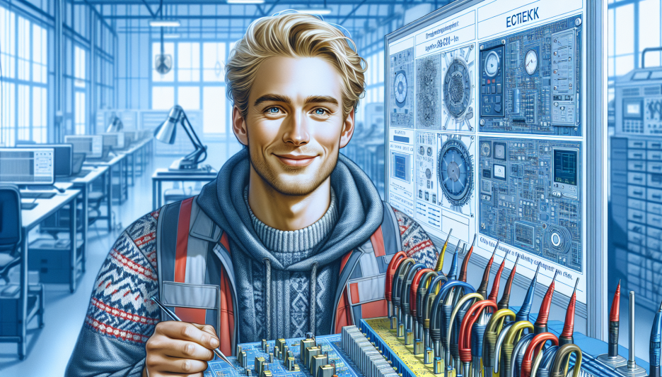 Image representing the profession of Test engineer, electronics