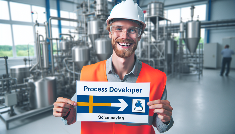 Image representing the profession of Process developer, chemical engineering