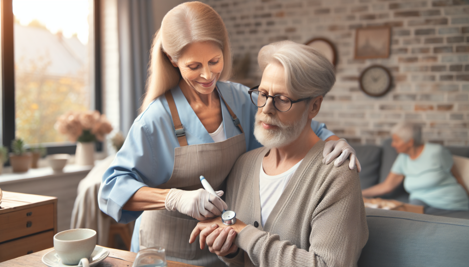 Image representing the profession of Nursing assistant, home care