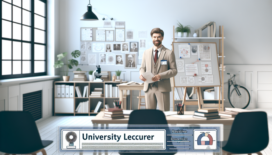 Image representing the profession of University lecturer