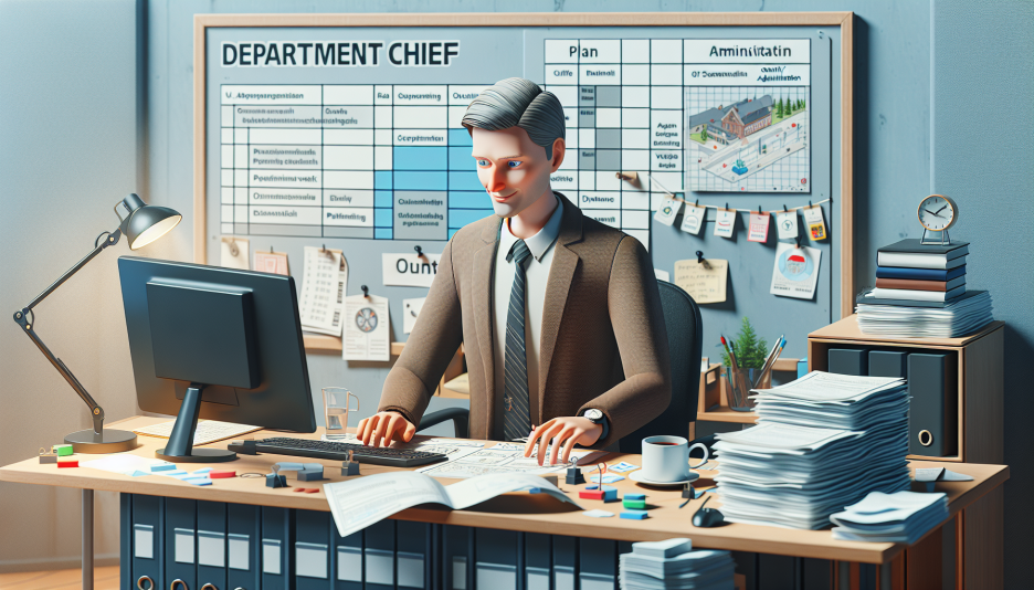 Image representing the profession of Head of department, county council administration