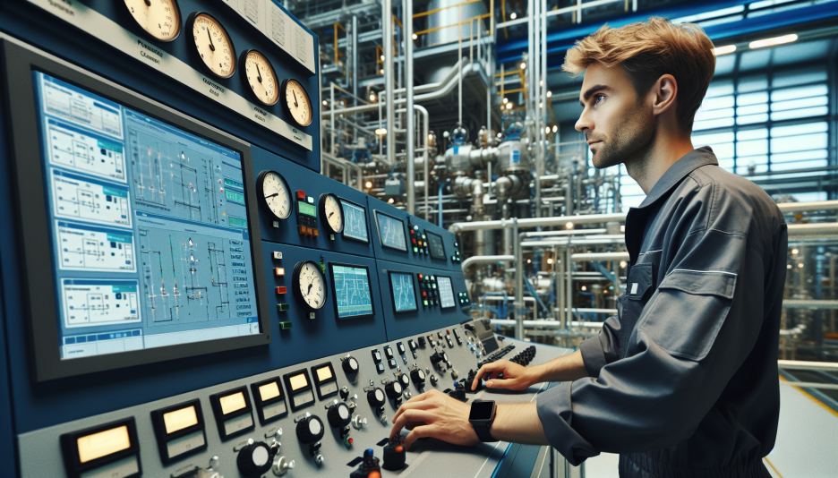 Image representing the profession of Process operator, chemical industry