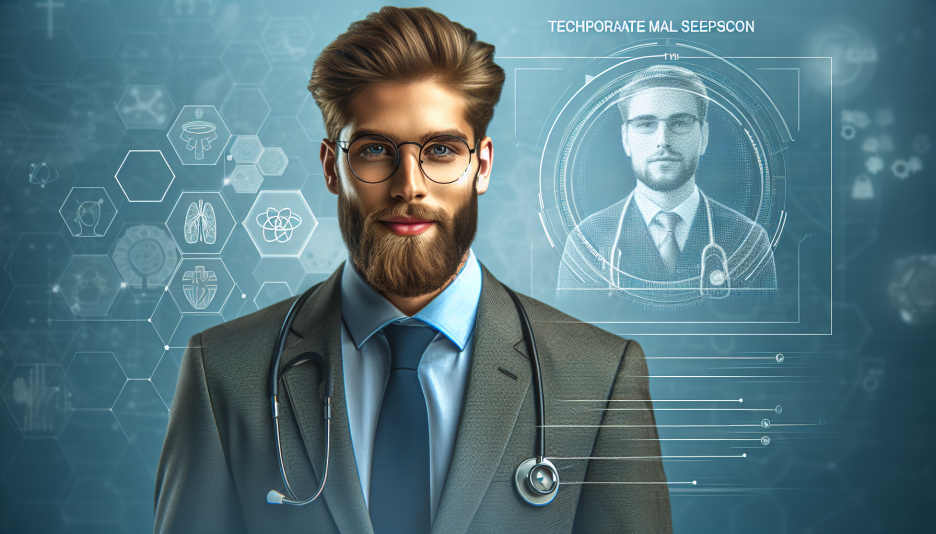 Image representing the profession of Salesman in technology and medicine