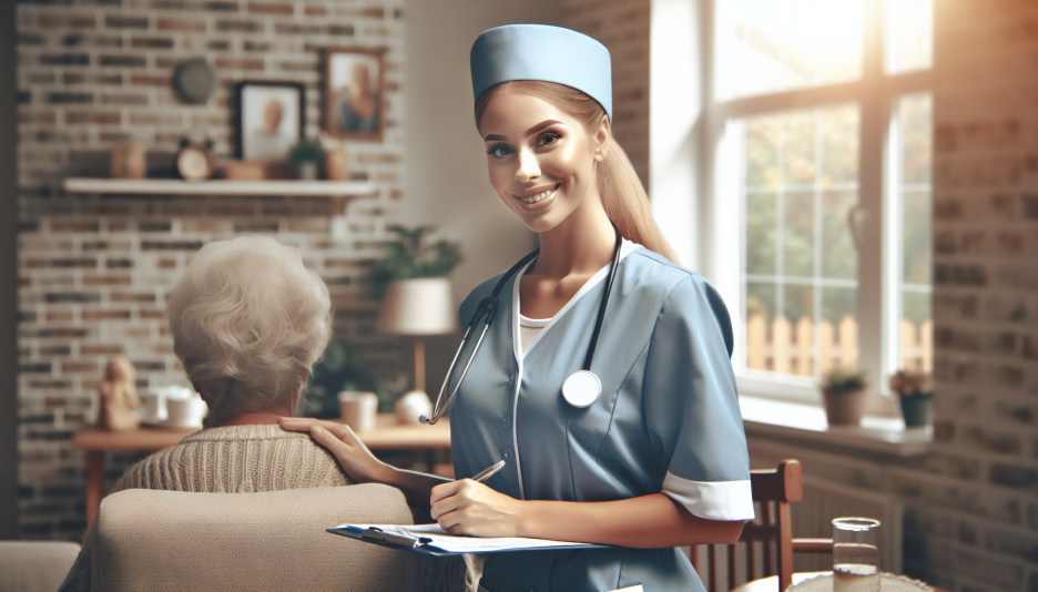 Image representing the profession of Assistant nurse, home health care