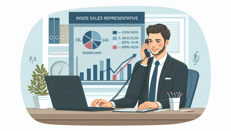 Image representing the profession of Inside salesman, business salesman
