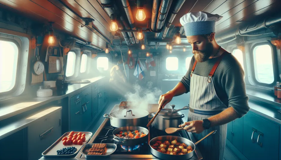 Profession Ship chef and its salary