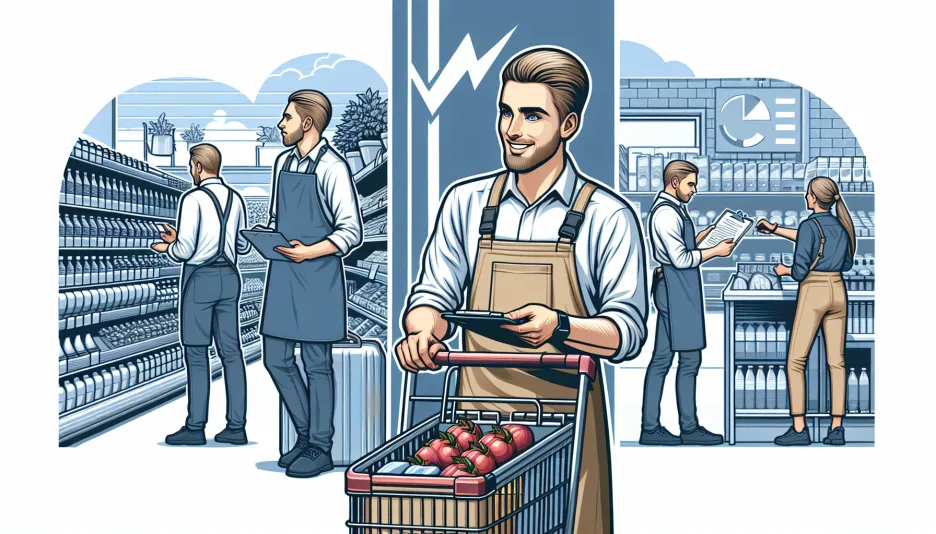 Profession Business manager (groceries), selling and its salary