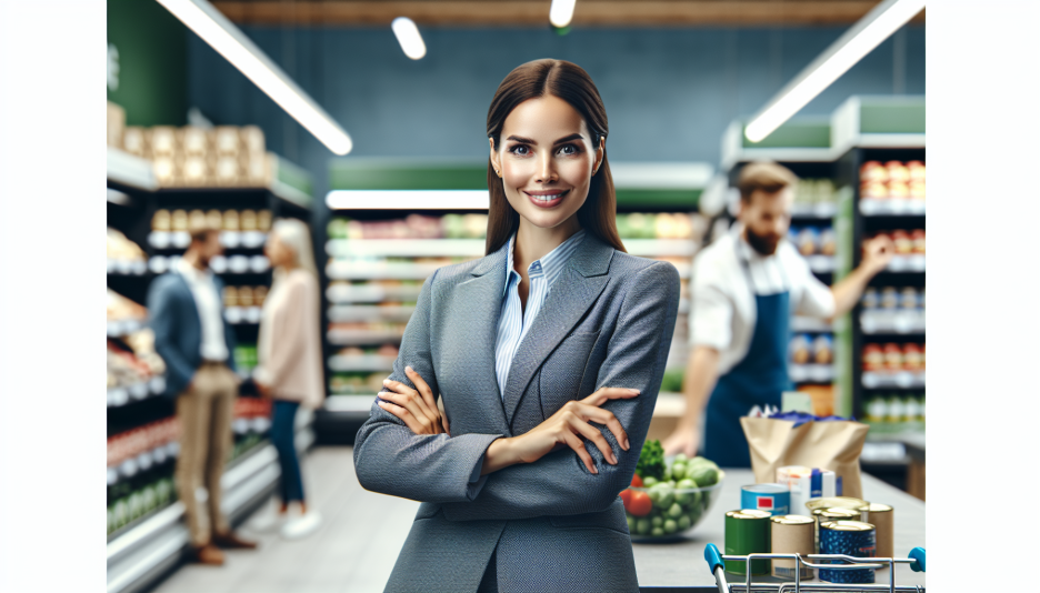 Image representing the profession of Store manager (groceries), selling